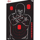 Allen Company - EZ AIM 12x18 Bad Guy Paper Targets, 5 Pack