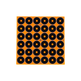 Allen Company - EZ AIM 1" Bullseye Adhesive Targets, 12 Sheets