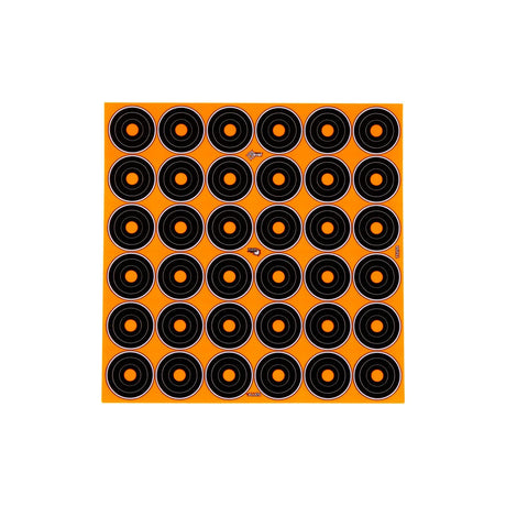 Allen Company - EZ AIM 1" Bullseye Adhesive Targets, 12 Sheets