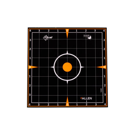 Allen Company - EZ AIM 8"x8" Adhesive Sight-In Targets, 5 Pack