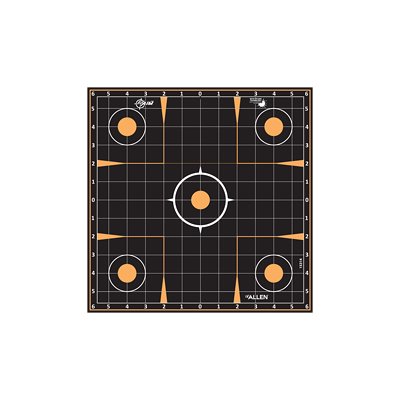 Allen Company - EZ AIM Adhesive Sight-In Targets 12x12" 5 Pack