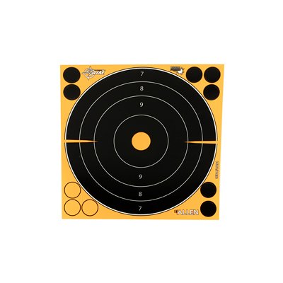 Allen Company - EZ AIM 8" Bullseye Adhesive Targets, 6 Pack