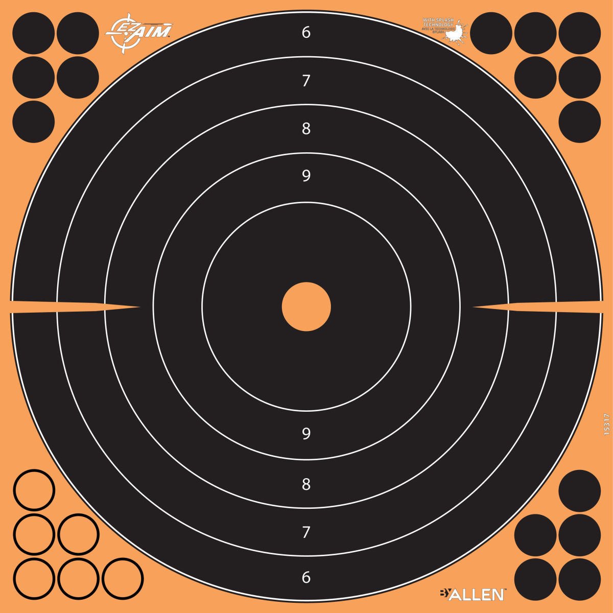 Allen Company - EZ AIM Splash Bullseye Targets 12" 10-Pack