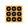 Allen Company - EZ AIM 2" Bullseye Adhesive Targets, 12 Sheets