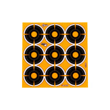 Allen Company - EZ AIM 2" Bullseye Adhesive Targets, 12 Sheets