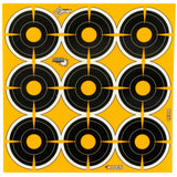 Allen Company - EZ AIM 2" Bullseye Adhesive Targets, 12 Sheets