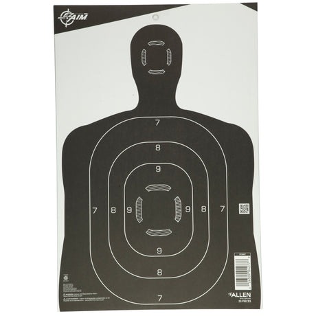 Allen Company - EZ AIM Paper Silhouette Targets 12x18 25 Pack