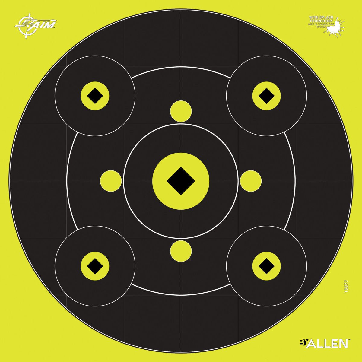 Allen Company - EZ AIM Splash Bullseye 12" Targets 12-Pack