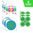 Allen Company - EZ Aim 12"x12" Paper Targets 9 Pack