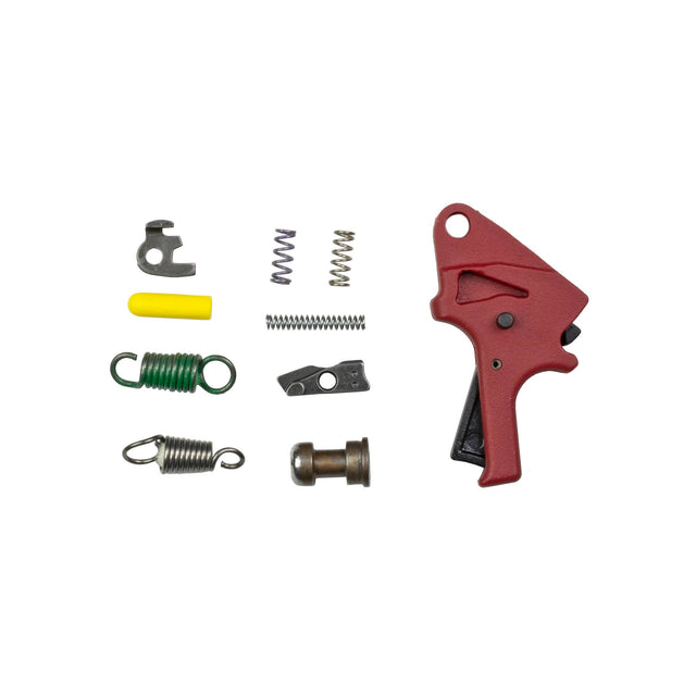 Apex Tactical - Flat-Faced Forward Set Trigger Kit, Red