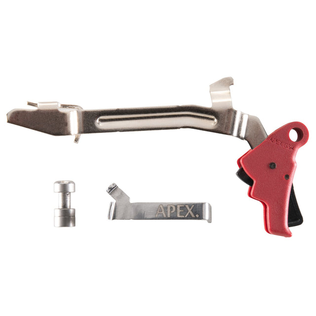 Apex Tactical - Polymer AEK Trigger for Glock Gen 3/4 - Red