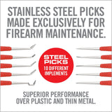 Real Avid - Accu-Grip Steel Picks Set with Rubber Grips