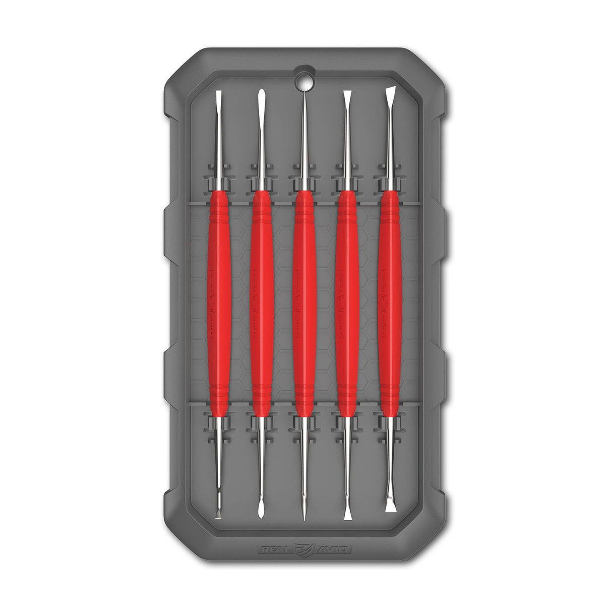 Real Avid - Accu-Grip Steel Picks Set with Rubber Grips