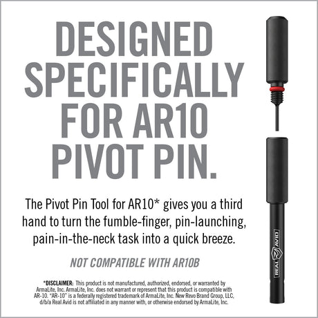 Real Avid - AR10 Pivot Pin Tool - Black