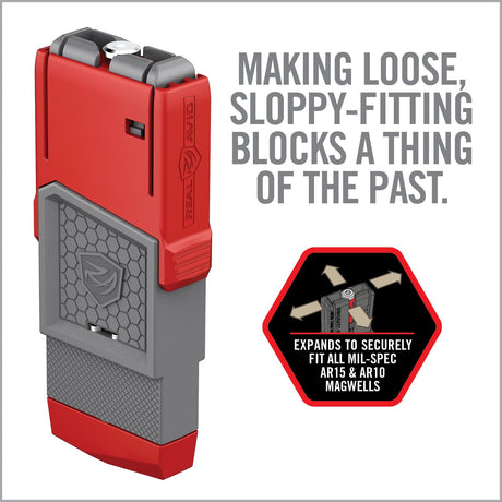 Real Avid - Smart Fit Vise Block Sleeve for AR10 - Red