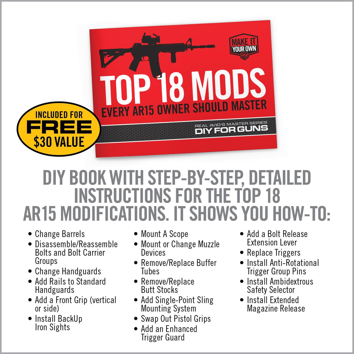 Real Avid - AR15 Armorer's Master Tool Kit