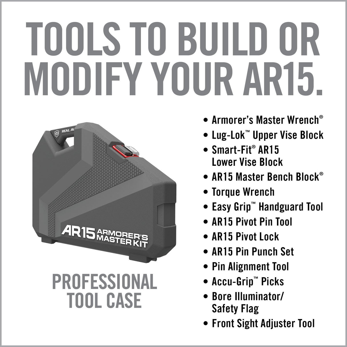 Real Avid - AR15 Armorer's Master Tool Kit
