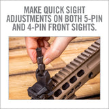 Real Avid - AR15 Front Sight Adjuster Tool - Black