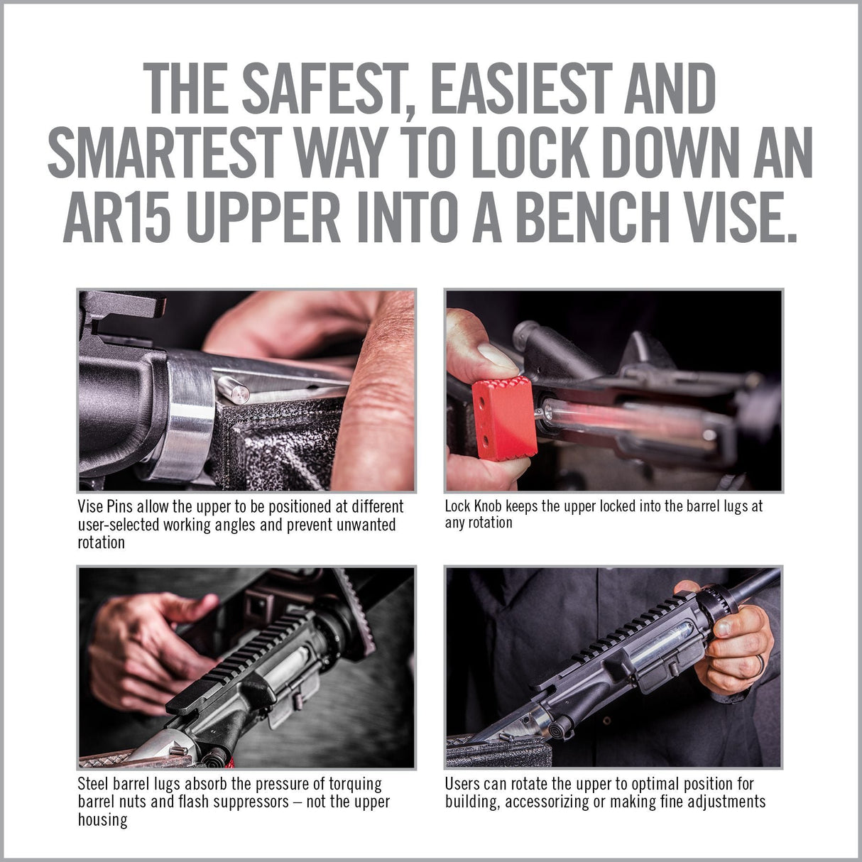 Real Avid - Lug-Lok Upper Vise Block for AR15