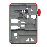 Real Avid - AR15 Master Bench Block - Red/Grey