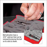 Real Avid - AR15 Master Bench Block - Red/Grey