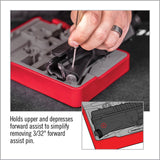 Real Avid - AR15 Master Bench Block - Red/Grey