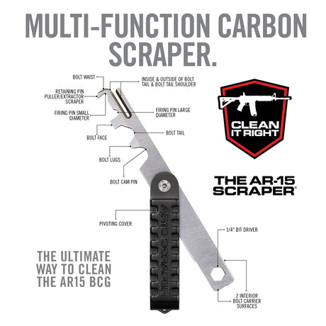 Real Avid - AR15 Carbon Scraper Tool