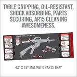 Real Avid - AR15 Smart Mat with Parts Keeper Tray
