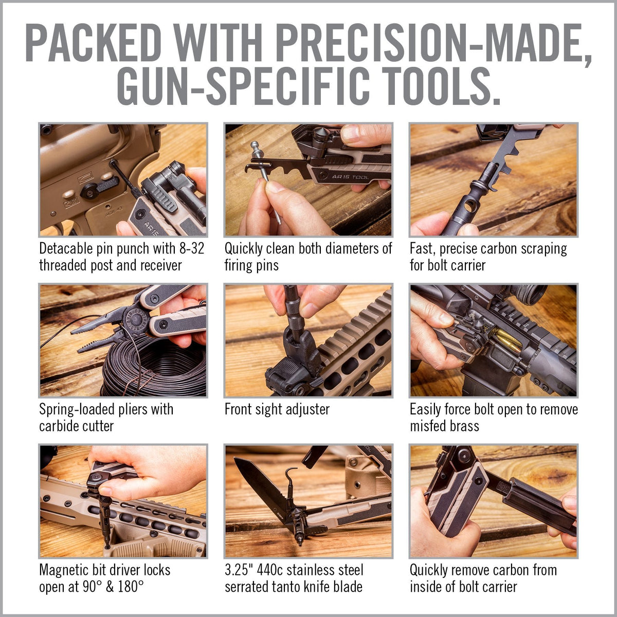 Real Avid - AR-15 Multi-Tool with Sheath