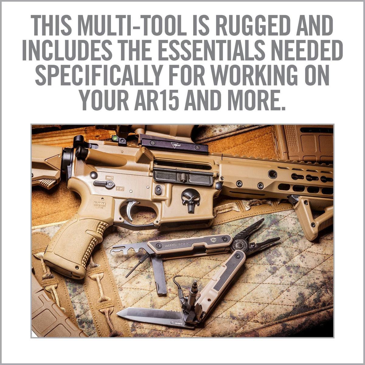 Real Avid - AR-15 Multi-Tool with Sheath