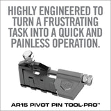 Real Avid - AR-15 Pivot Pin Tool Pro (Black)