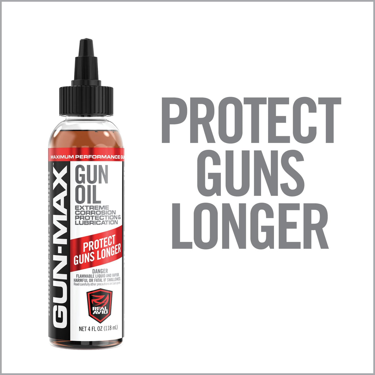 Real Avid - Gun Max Gun Oil 4oz Bottle