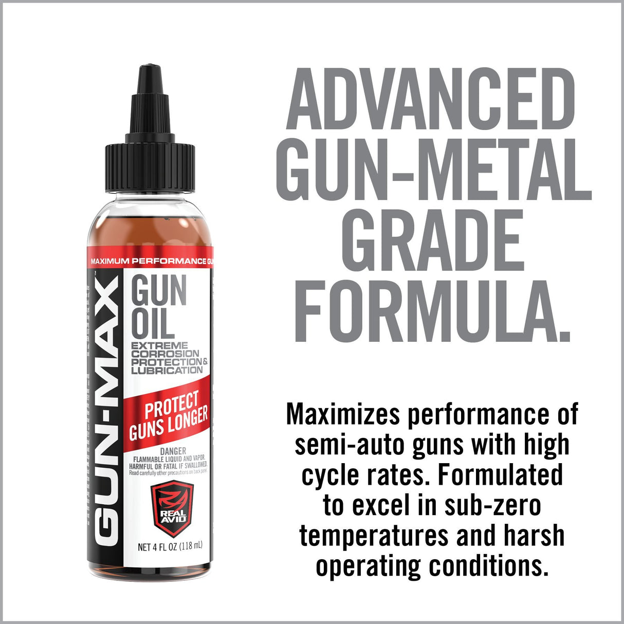 Real Avid - Gun Max Gun Oil 4oz Bottle