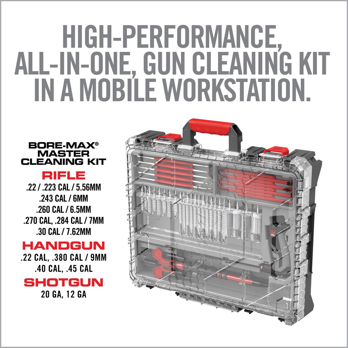 Real Avid - Bore Max Master Cleaning Kit & Work Station