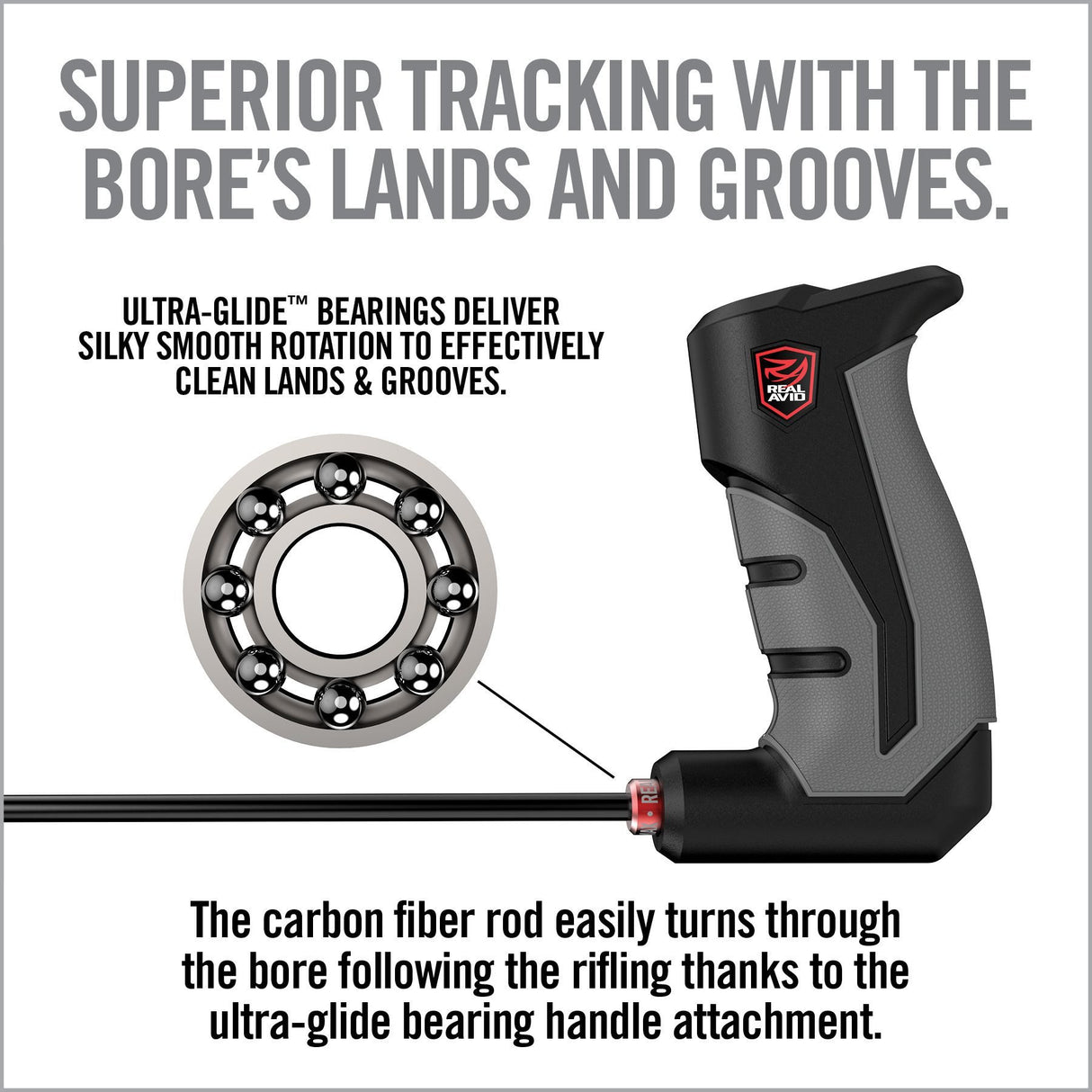 Real Avid - Bore-Max Smart Rod for Handguns