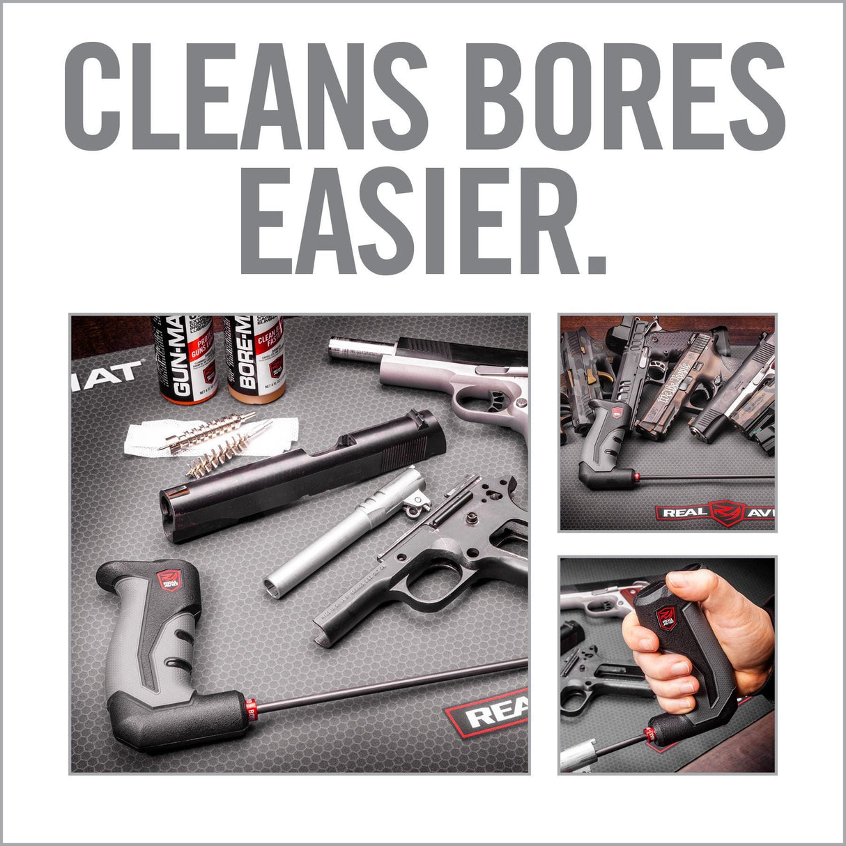 Real Avid - Bore-Max Smart Rod for Handguns