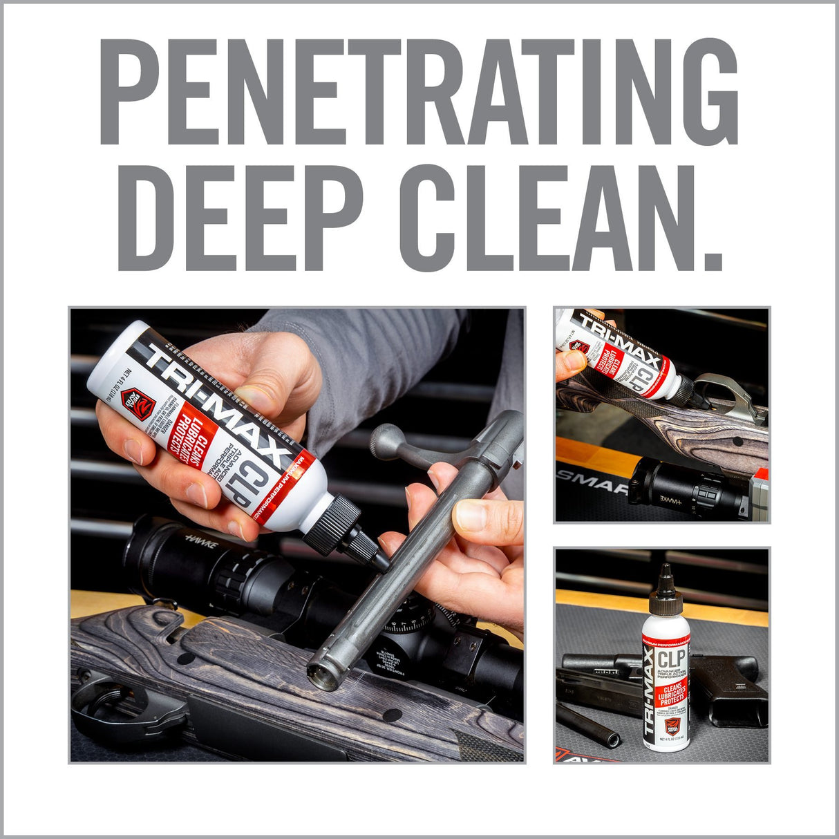 Real Avid - TRI-MAX CLP Cleaner and Lubricant 4oz Bottle