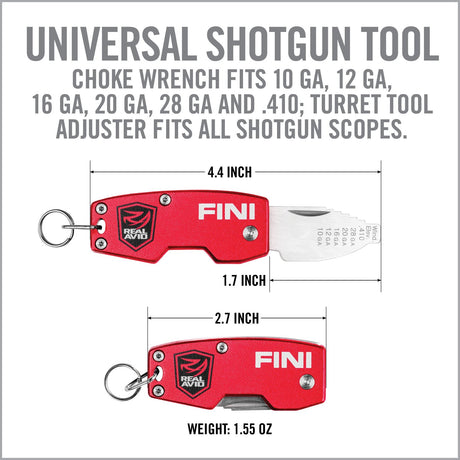 Real Avid - FINI Universal Choke Wrench for Shotguns