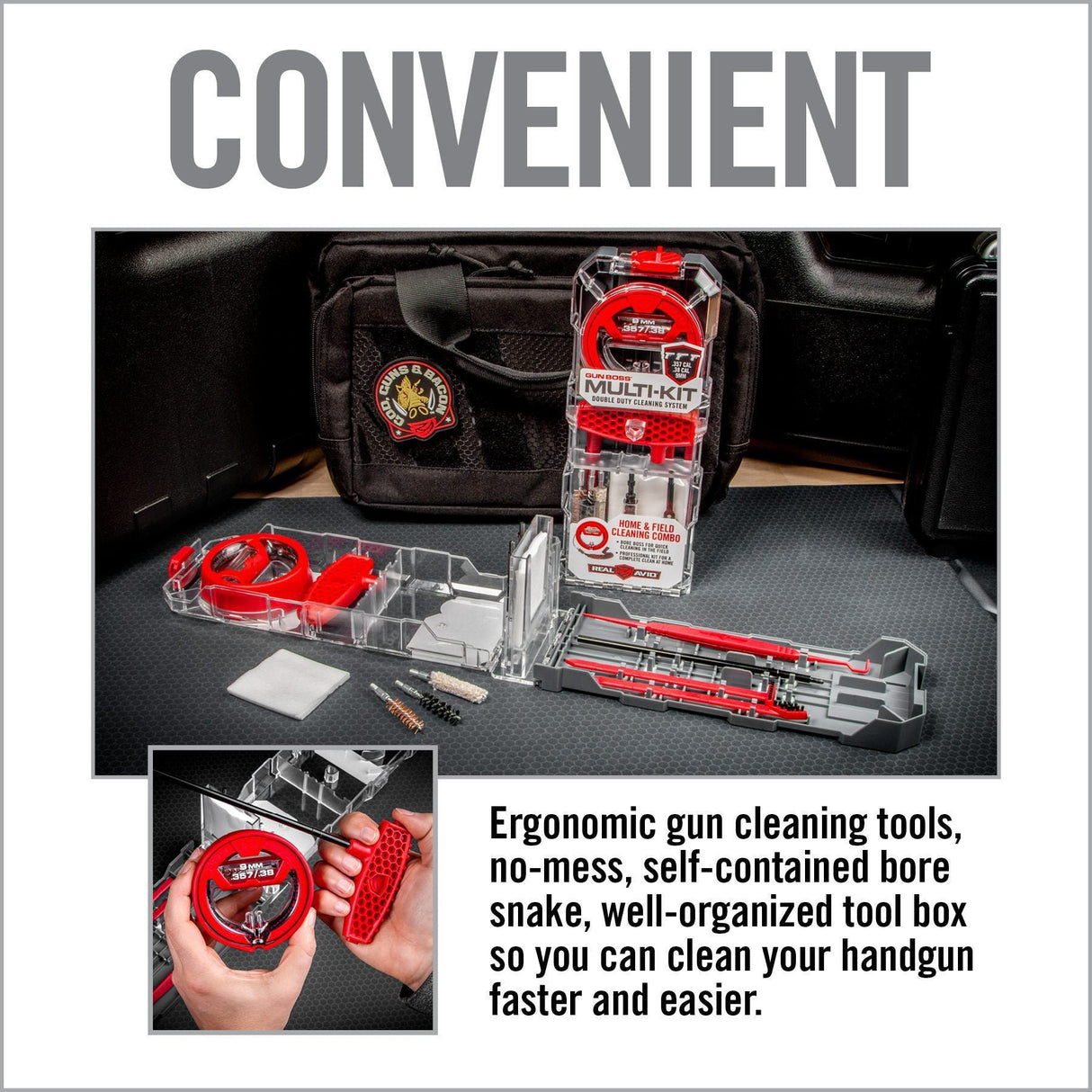 Real Avid - Gun Boss Multi-Kit for .22 Cal Rifle