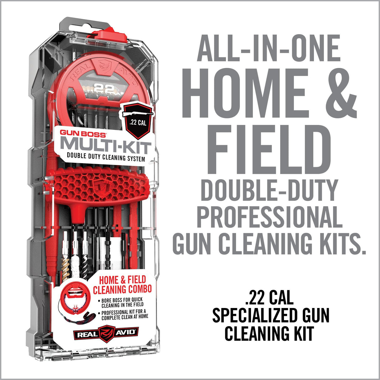 Real Avid - Gun Boss Multi-Kit for .22 Cal Rifle