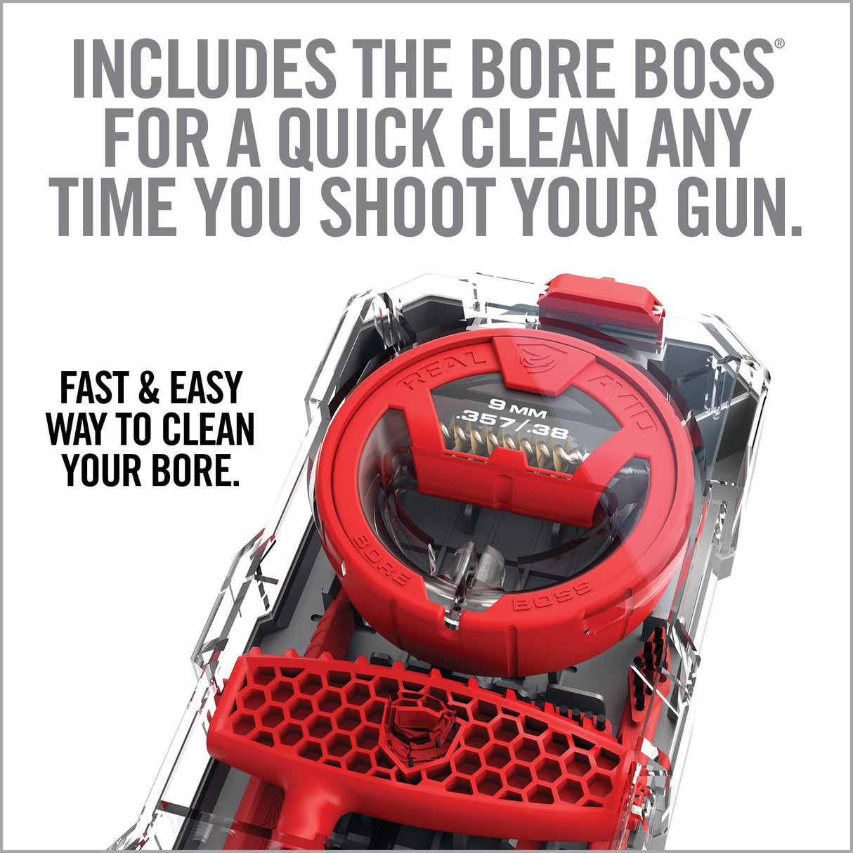 Real Avid - Gun Boss Multi-Kit for .357/.38/9mm Handguns