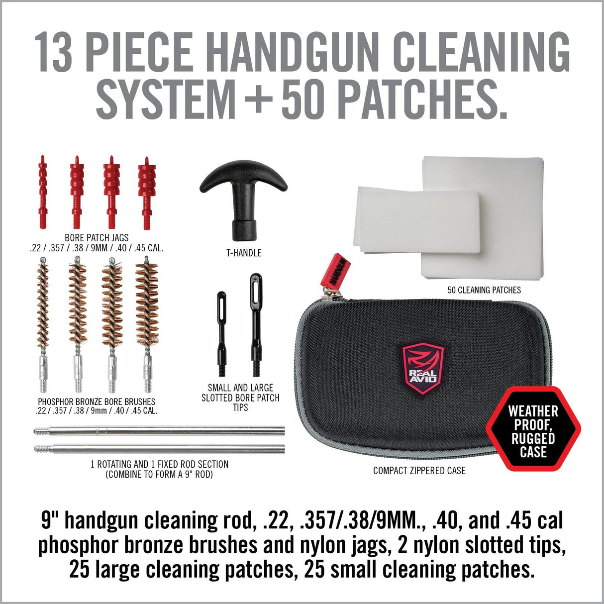 Real Avid - Gun Boss Handgun Cleaning Kit