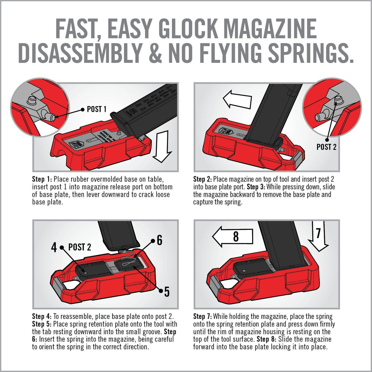 Real Avid - Smart Mag Tool for Glock Magazine