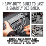 Real Avid - Sight Pusher for Glock (Black)