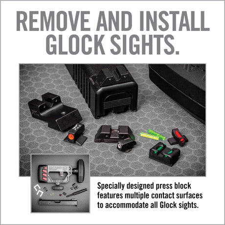 Real Avid - Sight Pusher for Glock (Black)