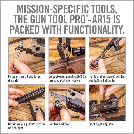 Real Avid - Gun Tool Pro AR15 Multi-Tool with Sheath