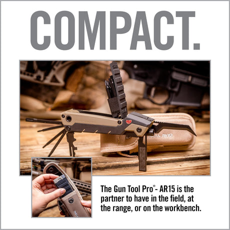 Real Avid - Gun Tool Pro AR15 Multi-Tool with Sheath
