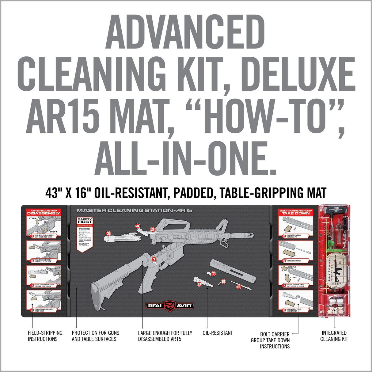 Real Avid - Master Cleaning Station for AR15