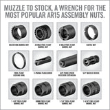 Real Avid - Master-Fit AR15 Wrench Set