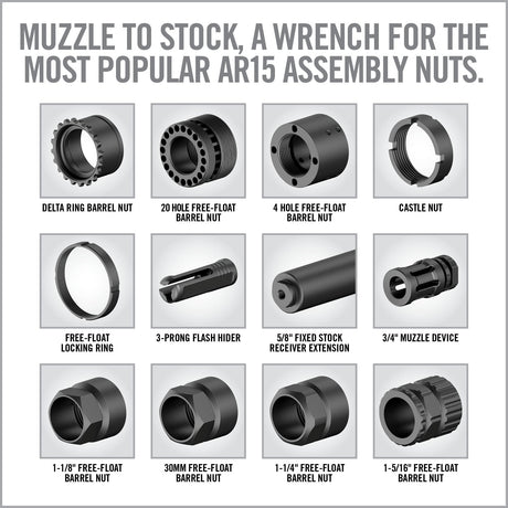 Real Avid - Master-Fit AR15 Wrench Set